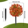 Artificial Flower Garden Stake Decorations for Farmhouse Backyard Flower Bed