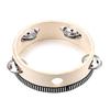Handheld Tambourine Educational Musical Tambourine Drum for Children and Adults Wooden Tambourine Lightweight Tambourine