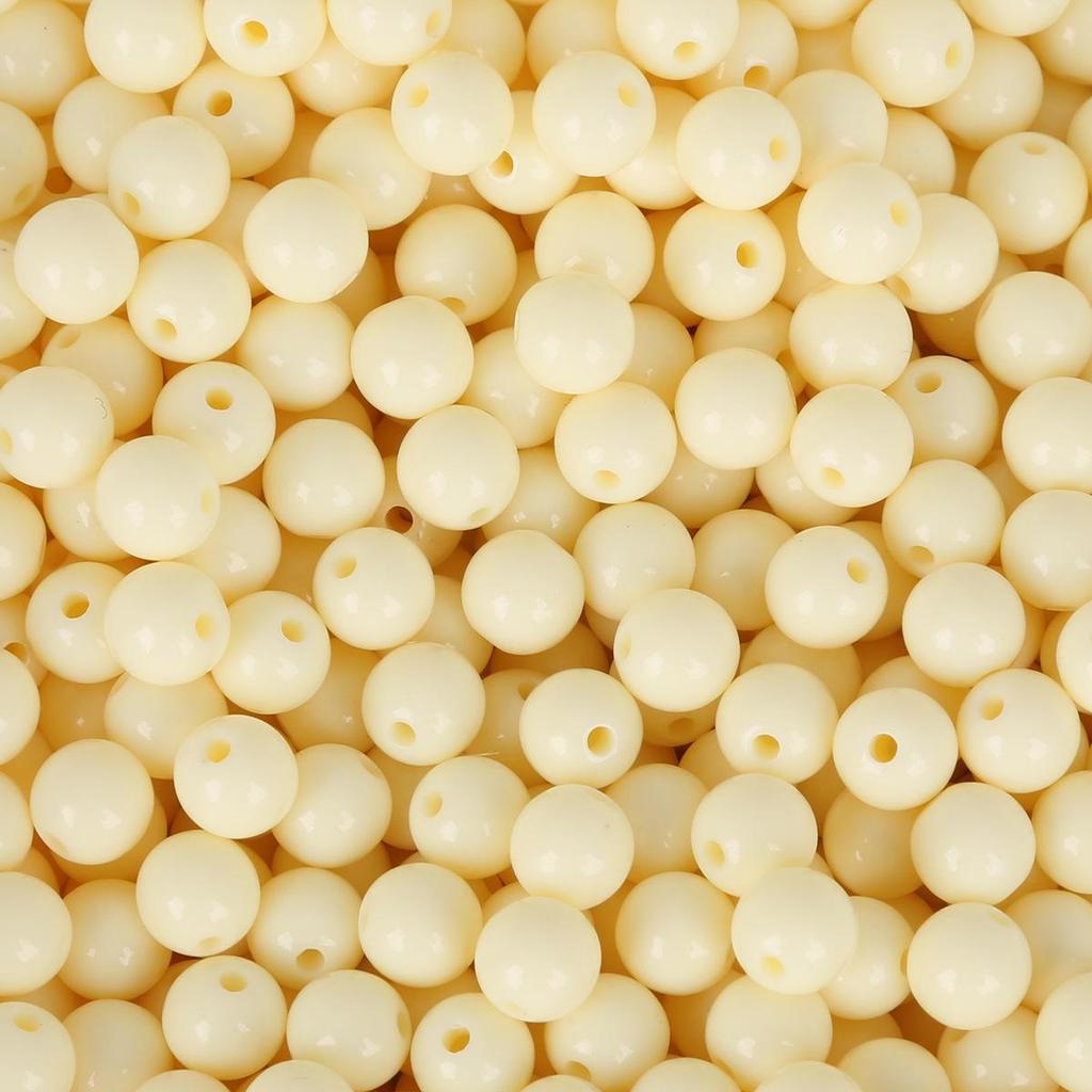 Spring Color Acrylic Beads for Children's DIY Projects