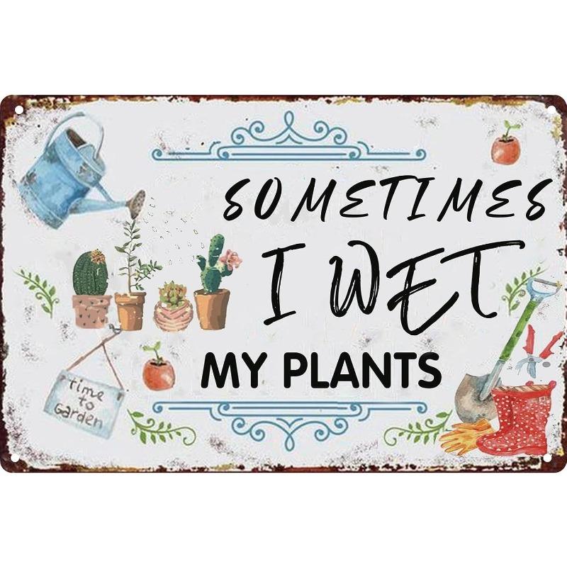 "Live" Word Metal Sign, Retro Wall Art Decor