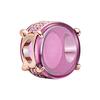 Pingente Pedra Preciosa Oval Rosa Pingente Feminino 789309C02