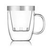 Samadoyo-Heat-Resistant Glass Tea Cup, Green Tea Cup with Filter, Simple Tea Cup, 400ml