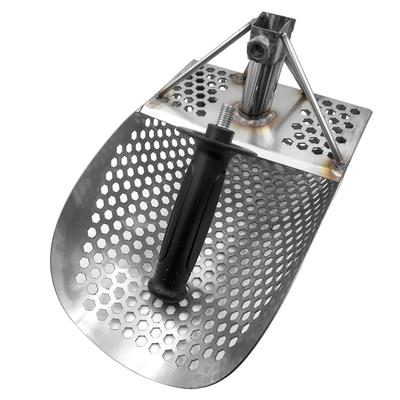 Łopatka do piasku do wykrywania metali Łopatka plażowa ze stali nierdzewnej z uchwytem do wykrywania metali