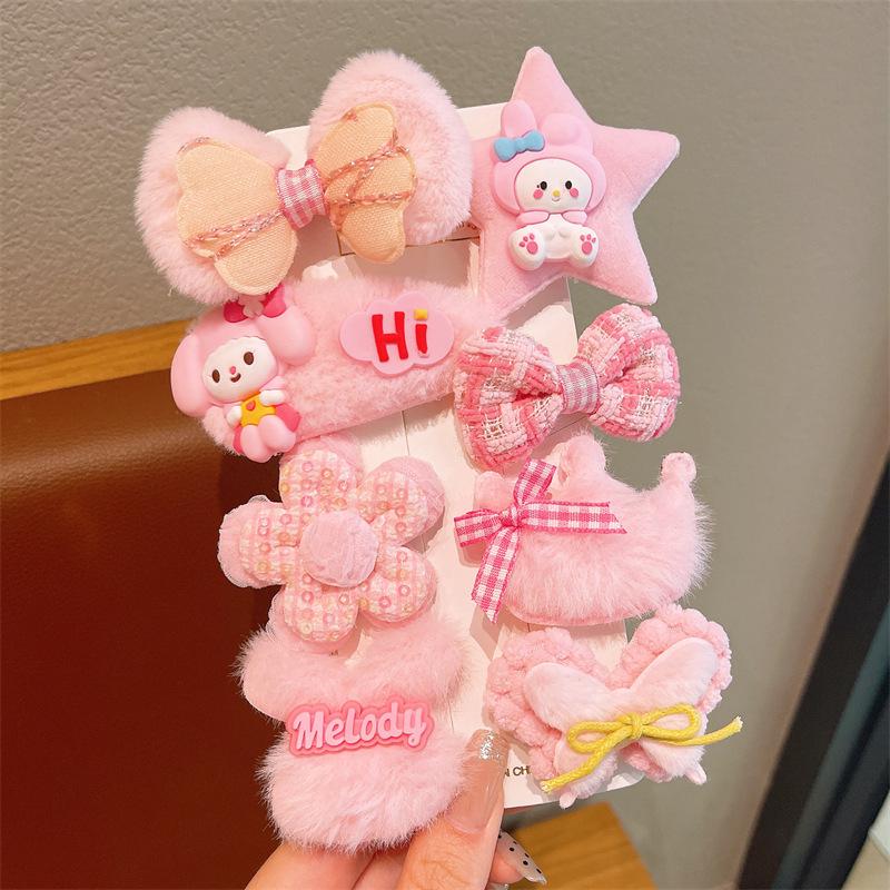 2025 Dopamine Color Children's Hair Clips - Cute Duckbill Hair Accessories for Girls