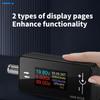 Voltage Ammeter Digital Tester for 5.5x2.5/2.1 Device 0.96inch TFT Color Display 4-30V 0-12A 5.5x2.5 Interface Tester