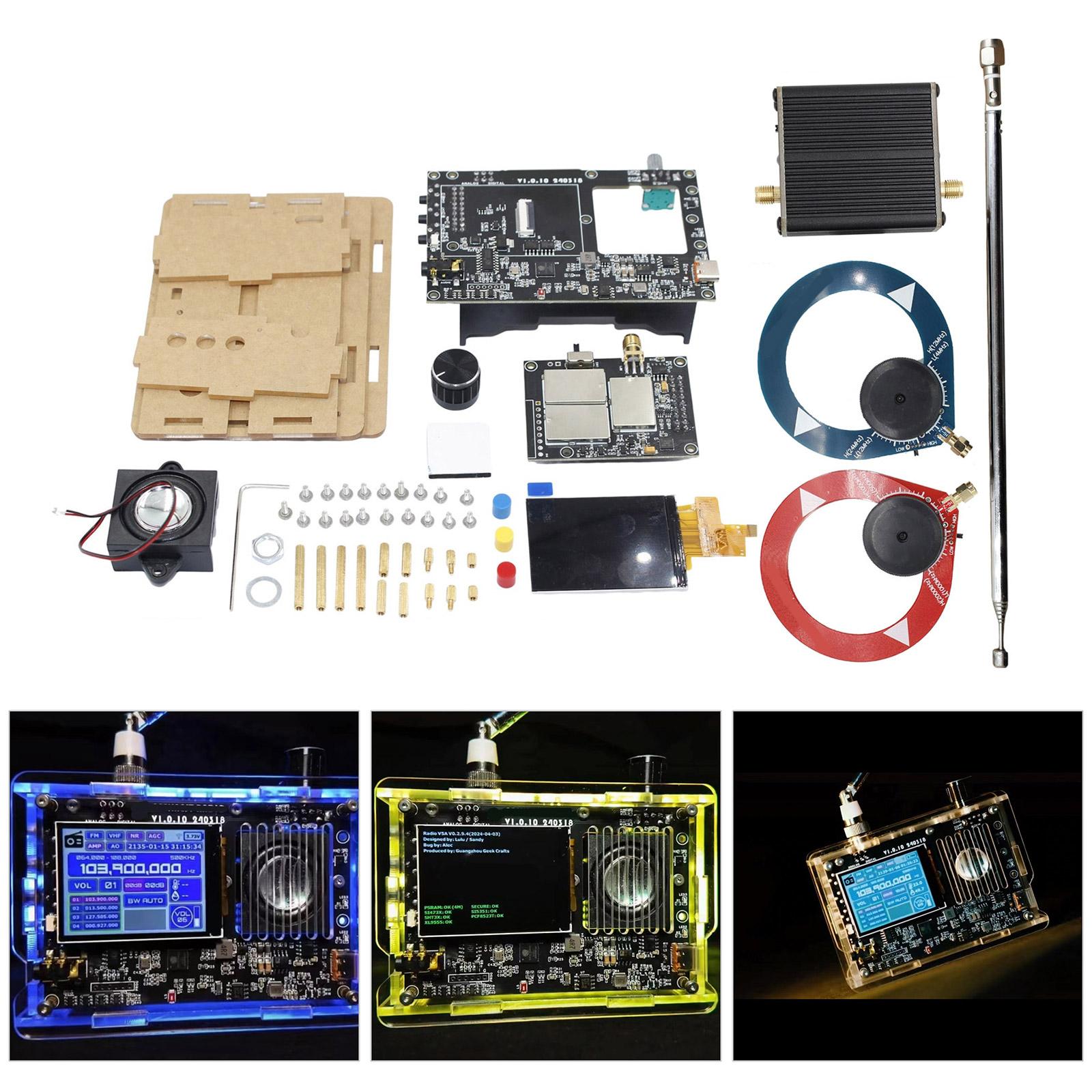 

Радіоприймач V5A Повночастотний радіокомплект V5A Частота ефіру Частота 118 МГц-137 МГц Гарний звук 1