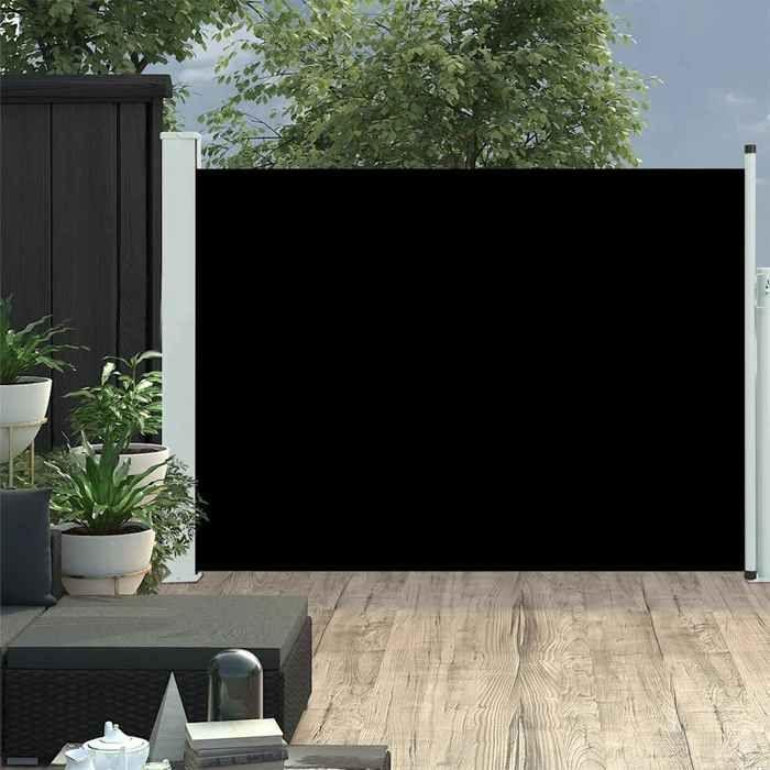 VidaXL Auvent Latéral Rétractable de Patio Store Latéral Brise-vue Abri Soleil Jardin Terrasse Balcon Exterieur Résistant 48388
