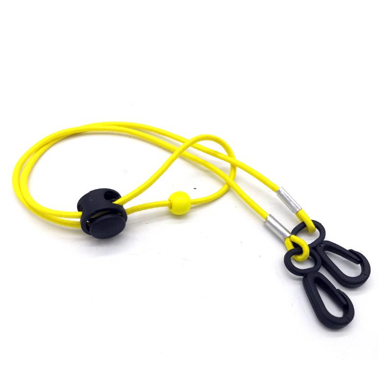 Cordão Criativo para Máscara Multifuncional Corda Colorida para Pendurar Cordão Durável para Máscara Com Tira Protetora para Orelhas Decoração DIY da Moda