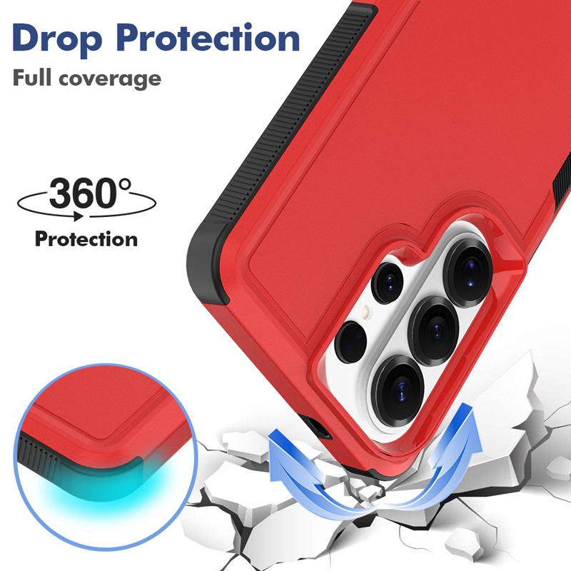 Compatible with Samsung S26 Ultra: 2-in-1 Anti-slip & Drop Case for S25/S25 Plus - Outdoor Protective Phone Cover