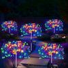 420LED Firework Lights Garden Decor Solar Power Outdoor Waterproof Pathway Flowers Lights for Patio Walkway Yard