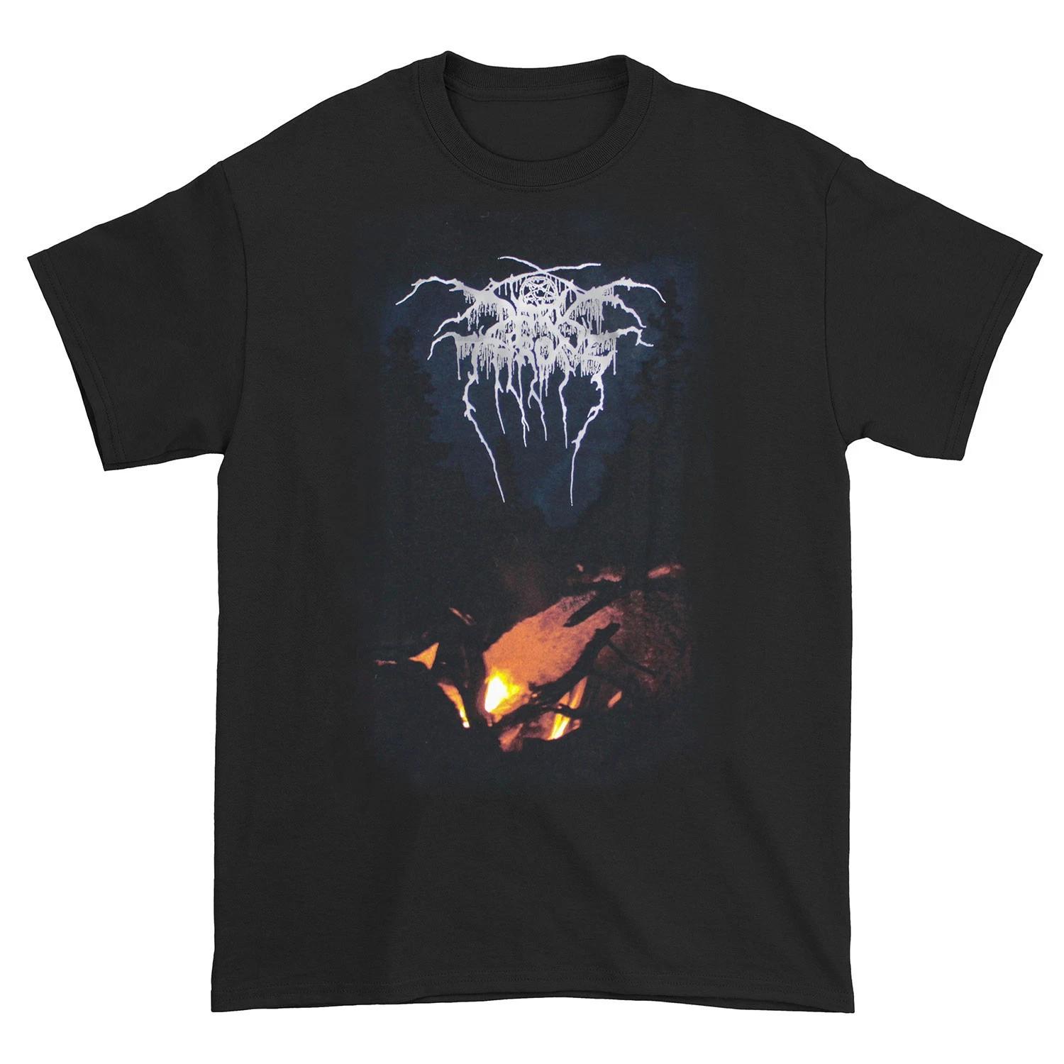 Мужской DarkThrone Arctic Thunder (Металлическая краска) Футболка X-Large Черная XXXL