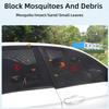 Cars Window Shades–4Pcs Breathable Mesh Sun Shade For Back & Side Windows, UV Protection For Baby, Family & Pets, Privacy Screen, Bug & Mosquito