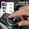 4Pcs 3D Epoxy Car Steering Wheel Badge Stickers For BMW Performance E46 E90 F10 F30 X3 F20 E60 E70 E39 E36 E87 X7 Accessories npbf16