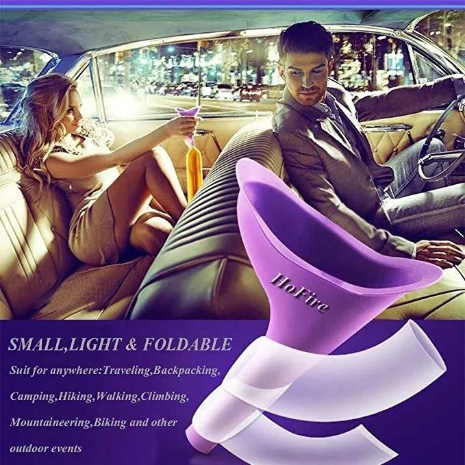 Dispozitiv de urinare Stand Up Cort de camping în aer liber Pisoar pentru femeie de călătorie Femei Copii Pisoar de mașină Portabil pentru drumeții Toaletă pliabilă