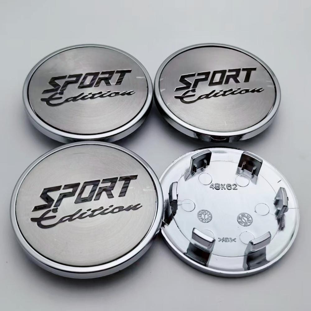 4pcs 62mm Sport Edition Logo Emblem Car Wheel Center Caps Auto Rim Centre Cover Wheel HubCaps Car Accessories for Land Rover