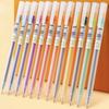 12 Colors Gel Pens Set – Smooth Writing, Vibrant Colors for Student Study, Diaries, Crafts, Back to School