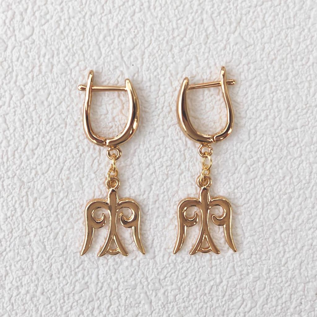 Εθνικό Στυλ Ρετρό Εξατομικευμένα Σκουλαρίκια, Εθνικό Κρεμαστό Στοιχείο Νομαδικού Στυλ, Ευέλικτα Σκουλαρίκια