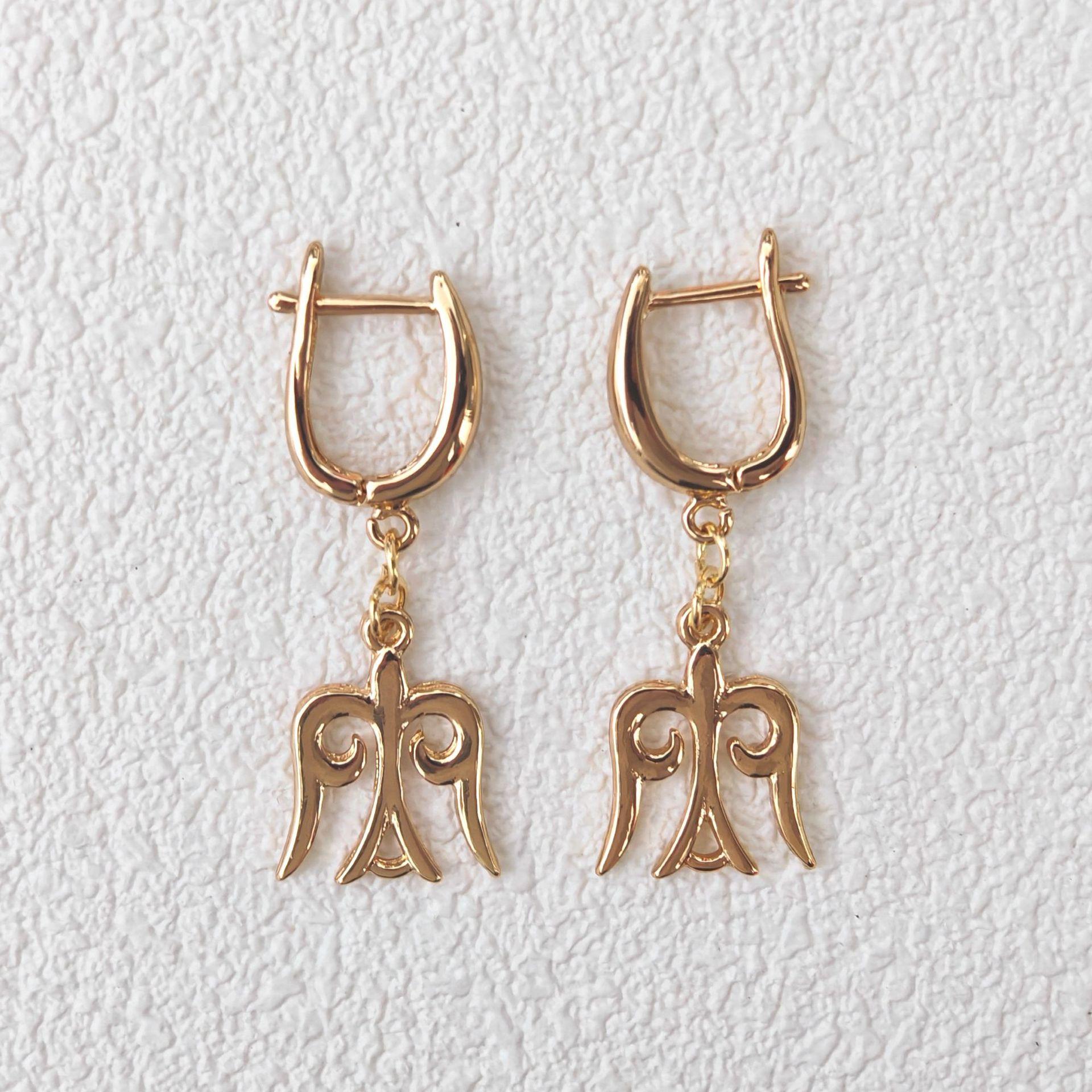 

Этнические Ретро Персонализированные Серьги, Нишевая Кочевая Этническая Подвеска, Универсальные Серьги