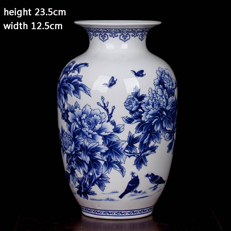 Jingdezhen keramikas jaunā ķīniešu peoniju ziedu