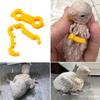 3 Stück Kükenbein-Stabilisator Babyvögel Spreizbein-Korrekturband Neugeborenen-Papageienbein-Fessel-Stütze nützliche Vogelbein-Zubehörteile