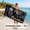 Custom Name Large Beach Towel,Stray Kids Quick Absorbent Towel For Outdoor Travel Poolside