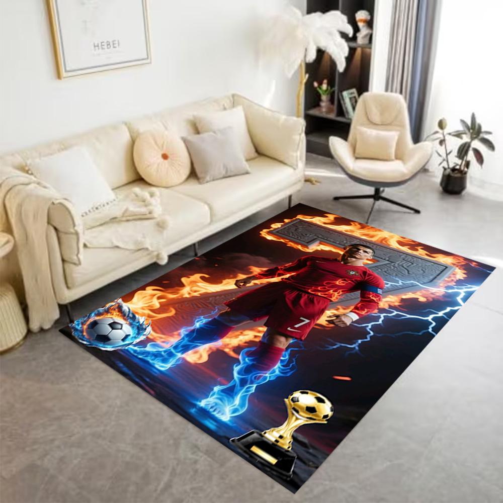 1 Stück Fußballteppich Heimteppich Schlafzimmer Geschenk Büro