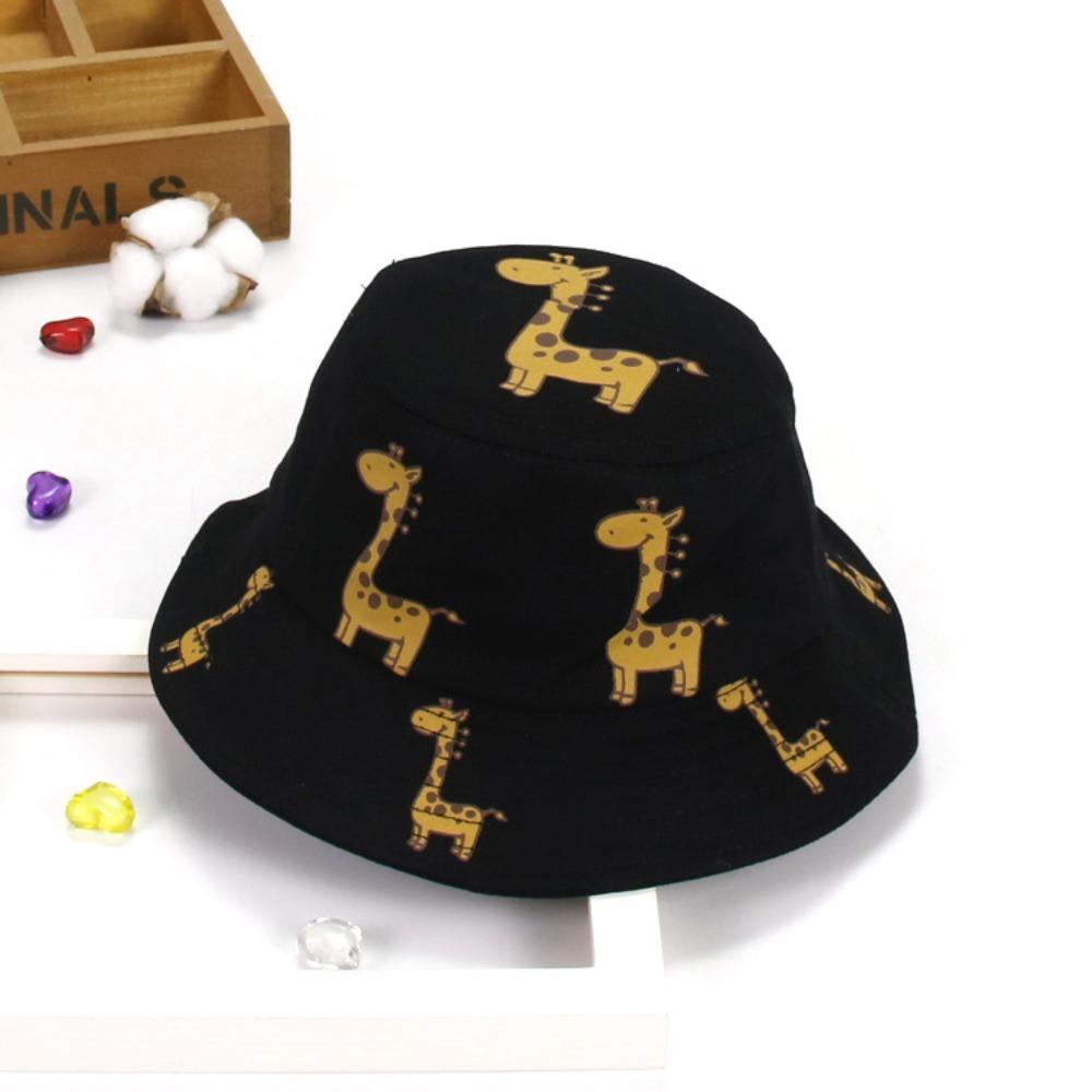 

Breathable Bucket Cap UV Protection Fisherman Hat Cute Sun Hat Baby чёрный