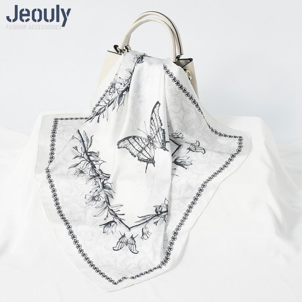 Cross-Border 70cm Silk Cashew Print Scarf - Autumn/Winter Women's Fashion Headscarf