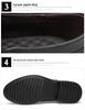 Men's Casual Business Crocodile Leather Shoes - Breathable Cowhide for Spring & Autumn
