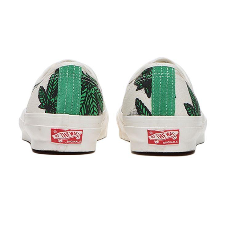 Vans OG Authentic LX Sweet Leaf - White Unisex Sneakers Green VN0A4BV94JM