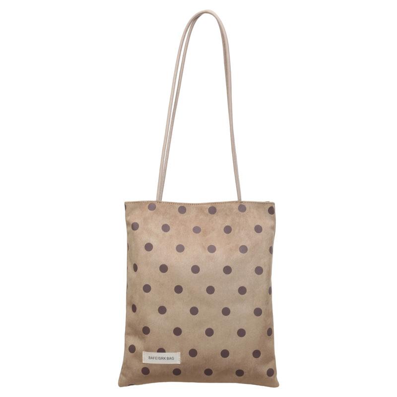 Dot-pattern Shoulder Bag - Ideal for Commuting To Work, Stylish and Casual, with Ample Capacity for A Tote Bag