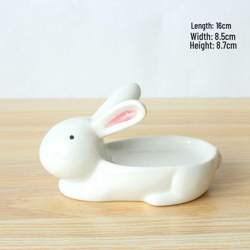 Personalized Children's Ceramic Snack Bowl - Cartoon Design, Baby Tableware 3899