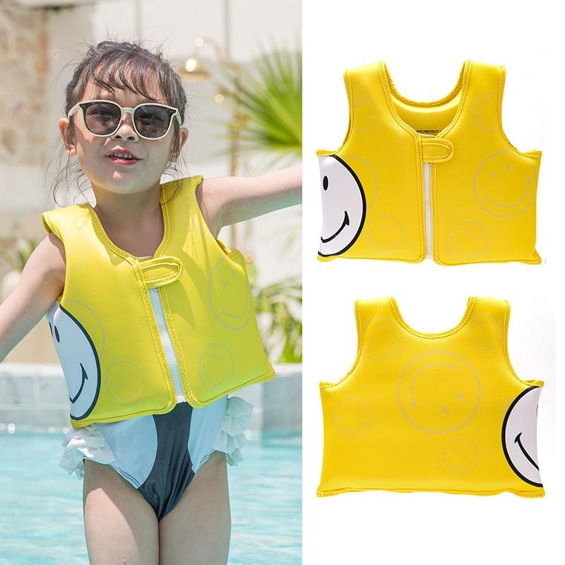 Kids Cartoon Non Inflatable Swim Float Vest For Toddlers