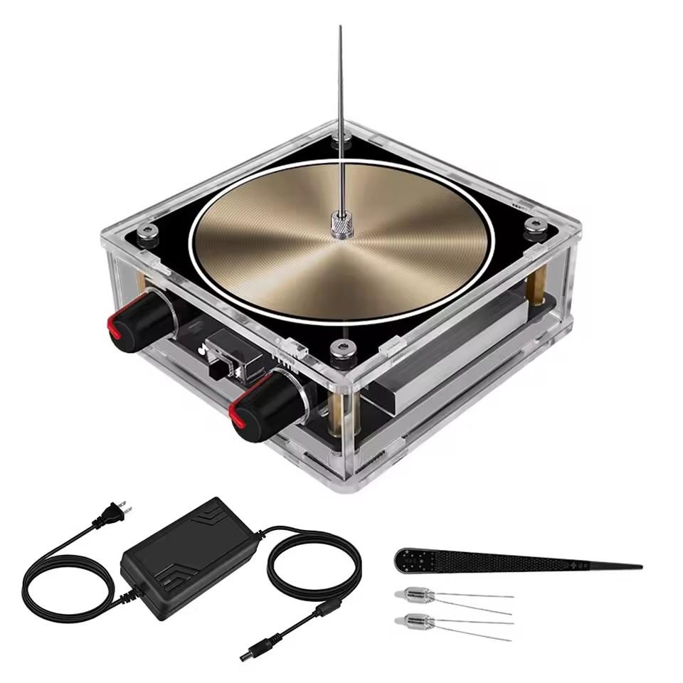 Caja de Música Bobina de Tesla Bluetooth/AUX Modo Dual Rayo Artificial Táctil Entrada de Audio Bluetooth Experimentos Científicos