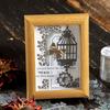5.5cm*2m Silver stamping Lace tape Decorative Stick Labels Scrapbooking material Adhesive Diy Junk Journal Supplies