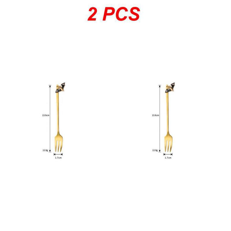 

2 шт. кофейная ложка уникальная легко моющаяся элегантная трендовая декоративная востребованная кофейная ложка из нержавеющей стали украшение для дома