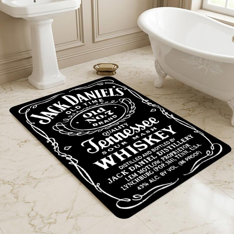 Jack Daniel'S Living Room Nonslip Area Rug Soft Carpet For Bedroom Game Playroom Sofa Office Home Decor Doormat Christmas Gift C926368