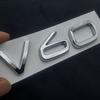 1 Stück 3D ABS Heckklappen Buchstaben Logo Emblem Abzeichen Aufkleber V40 V50 V60 V70 V90 Zubehör