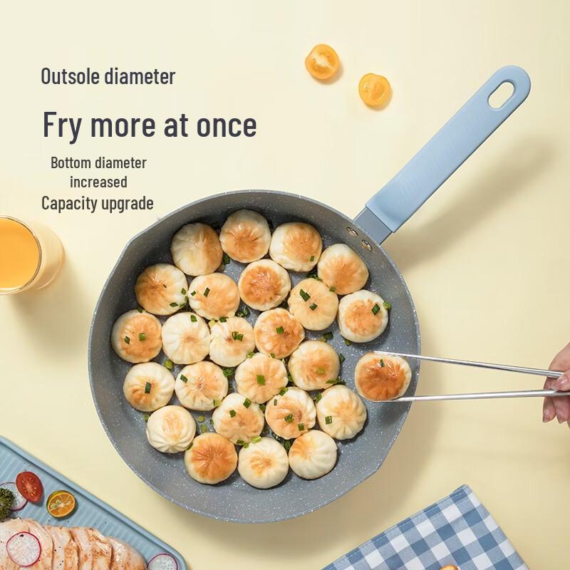 COOKER KING Non-Stick Deep Frying Pan with Lid