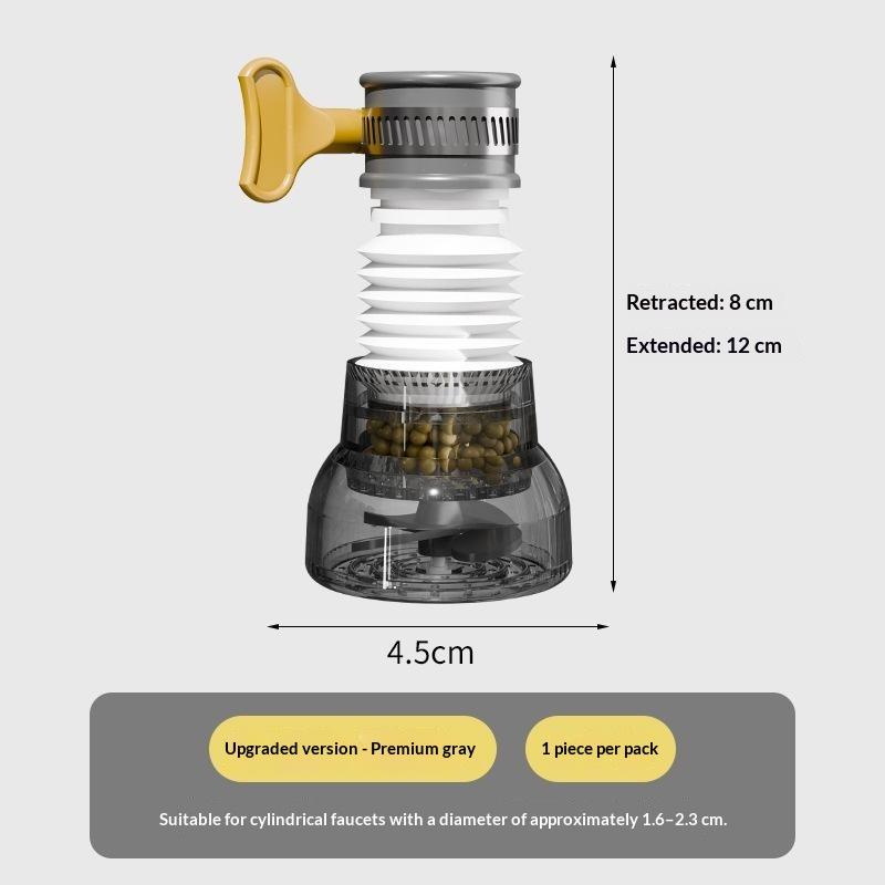 Faucet Water Filter With 360 Degree Rotation Anti Splash Design Efficient Purification For Kitchen Bathroom Sink Daily Home Use