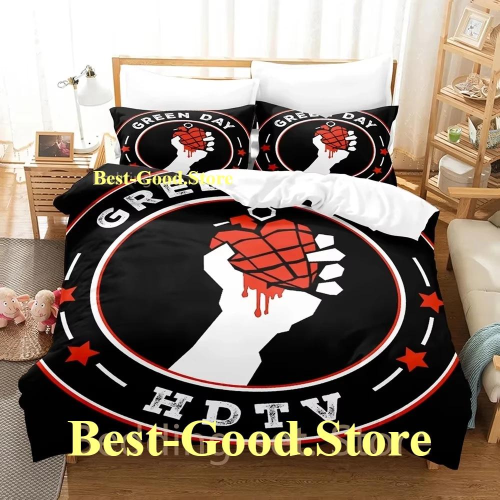 

Personality Gren Day AMERICAN IDIOT Beding Set Single Twin Ful Quen King-Sized Dimensionsd Dimensions Bed Linen Set Adult People Kid Bedrom Duvetcover 100*200cm Single