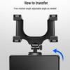 360° Rotating Stable Rearview Mirror Phone Holder & Dash Cam Mount