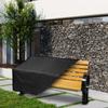 Waterproof Cover Garden Bench Covers Garden Furniture Cover Breathable Design Compact Storage Option For 2 Seater