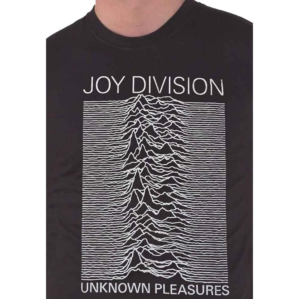 Unisexové bavlněné tričko pro dospělé Joy Division s motivem Unknown Pleasures.