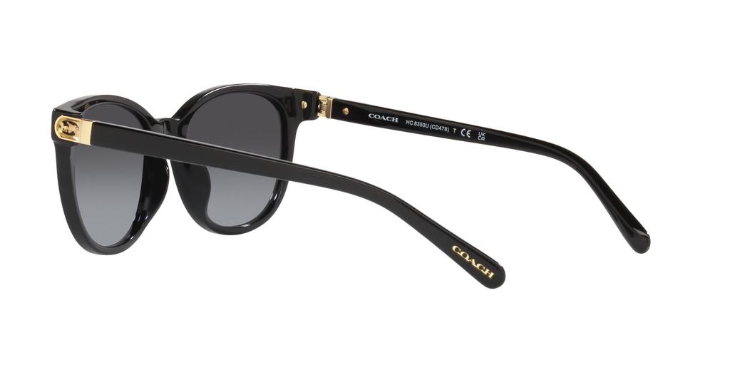 Sunglasses HC8350U CD478 50028G BLACK 54 [Coach] Women's