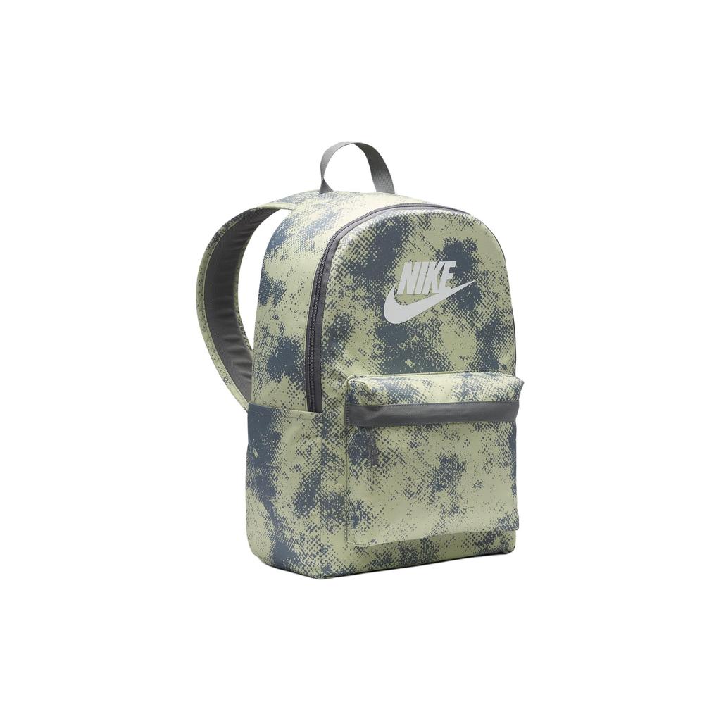 Nike Rendered Design Zipper Backpack Unisex Backpacks Olive Smoke Gray FN0783-371