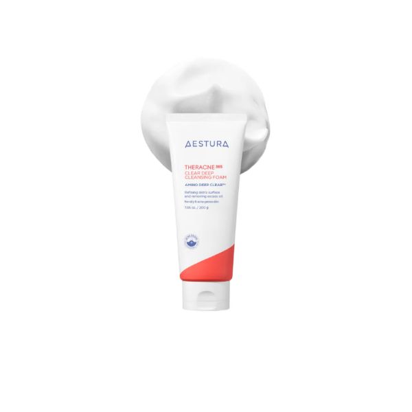 AESTURA Theracne 365 4-Step Active Routine Set (Cleansing Foam, Toner, Serum, Moisturizer)