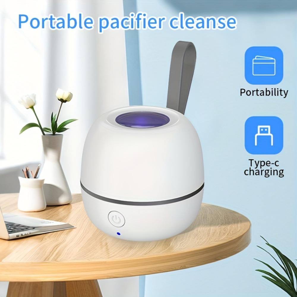 Clean in 180 Seconds Rechargeable Cleaning Case UV Light Small Object Product Cleaner Travel