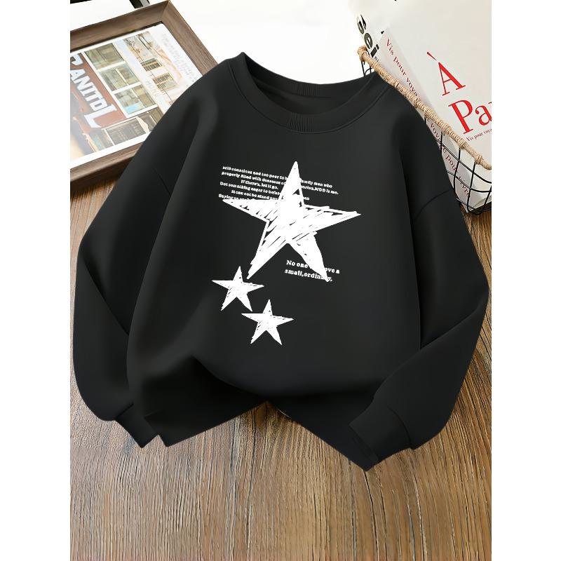 European sizes Kids Round Neck Fashion Sweatshirt 110