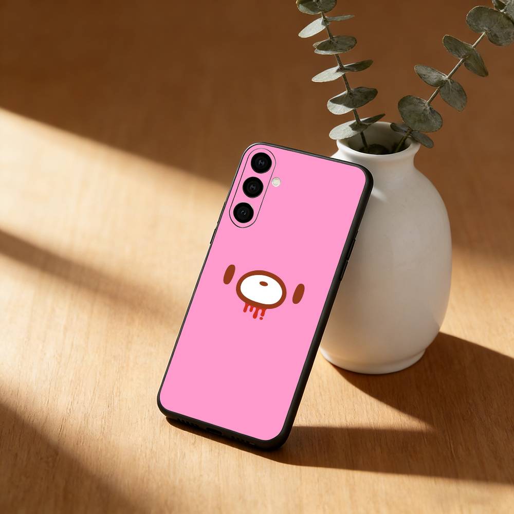 G-Gloomy Cute Bear Wallpaper Phone Case For Samsung Galaxy A20,21s,22,31,32,52,53,72,73,80,91 Soft Black Shell